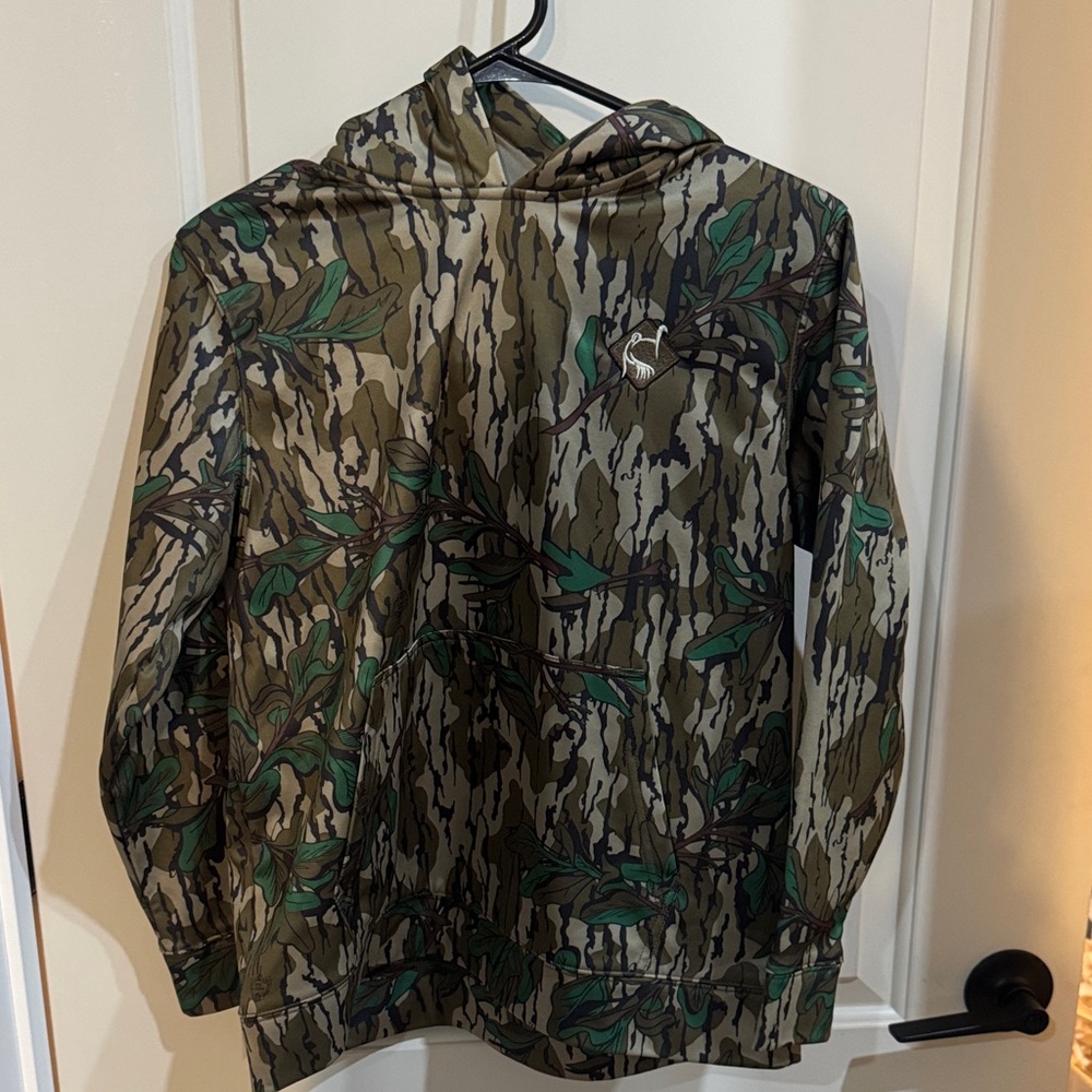 Drake Waterfowl Mossy Oak Greenleaf Hoodie NWOT
